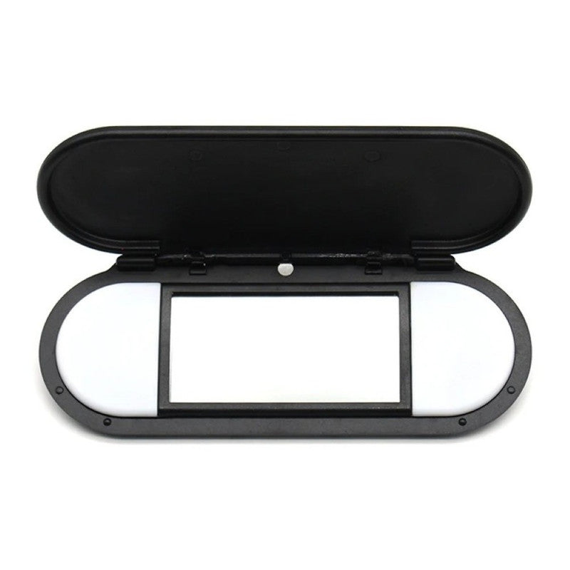 Car Craft Compatible With Mini Cooper F55 F56 2014-2023 Mini One F55 F56 2014-2023 Mini Jcw F55 F56 2015-2018 Car Sun Shade Visor Sunshade Panel Makeup Mirror Cover With Light Black 51167382103-1 - CAR CRAFT INDIA