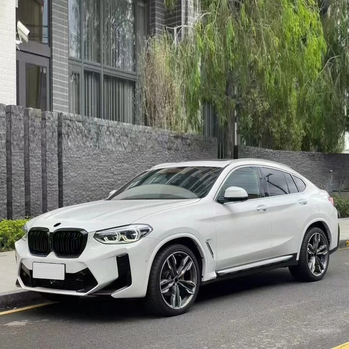 Car Craft Compatible With Bmw X4 G02 Lci 2022-2026 Upgrade Convert To M Sport M Performance X4m F98 Bodykit Body Kit Front Bumper Splitter Grill Lip Diffuser Exhaust Pipe Tip Gc G02 014
