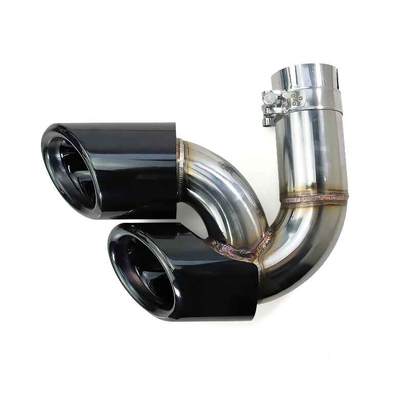 Car Craft Compatible With Bmw X5 X6 G05 G06 2018-2022 Exhaust Tips Tail Pipe Midpipe Muffler With Clamp G05/g18-016 Gc