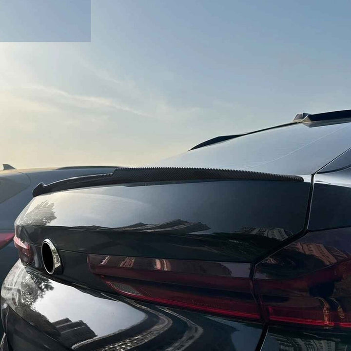 Car Craft Compatible With Bmw X6 G06 2019+ Trunk Wing Lip Boot Rear Spoiler M4 Style Zst-1051 Cf Carbon Fiber Look