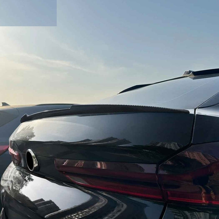 Car Craft Compatible With Bmw X6 G06 2019+ Trunk Wing Lip Boot Rear Spoiler M4 Style Glossy Black AR-BMW-075 ZST-1051 CC-2414