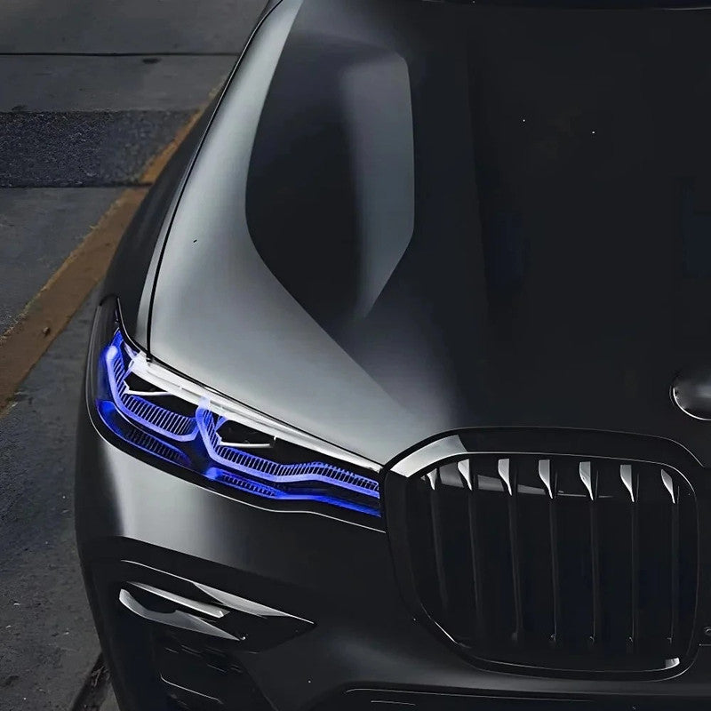 Car Craft Compatible With Bmw X7 G07 2019-2022 Headlight Led Module Daytime Drl Angel Eye Running Light Led Board Csl Chip Lemon Rgbw Multi Colour