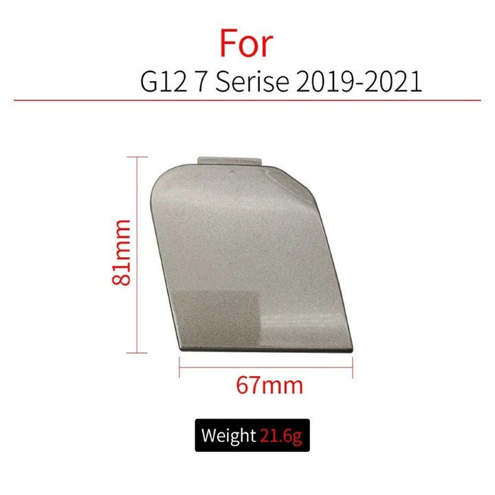 Car Craft Compatible With Bmw 7 Series G11 G12 Lci 2019-2021 M Sport Front Bumper Trailer Tow Towing Hook Hole Cover 51118745836 Unpainted - CAR CRAFT INDIA
