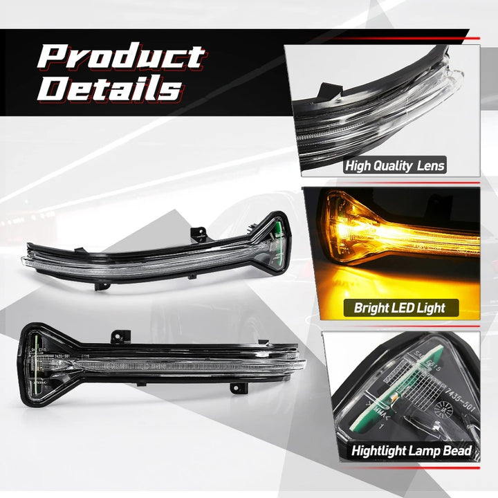 Car Craft Compatible With Bmw 3 4 5 6 7 8 Series G20 19-22 G22 20-22 G30 F90 G38 16-22 G32 17-22 G11 G12 16-22 G14 18-22 Led Rear View Indicator Side Mirror Light 51167414649 Left CC-7937 FOR M SPORT M5 CAR LONG - CAR CRAFT INDIA