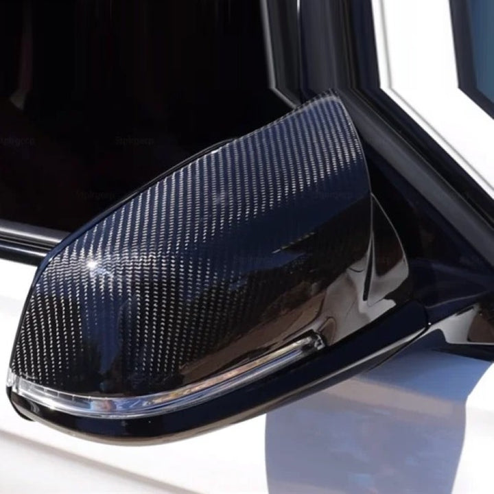 Car Craft Compatible With Bmw X1 F48 16-23 X2 F39 18-23 1 Series F40 17-23 2 Series F44 19-23 Z4 G29 19-25 Side Rear View Wing Mirror Cover Real Carbon Fiber - CAR CRAFT INDIA