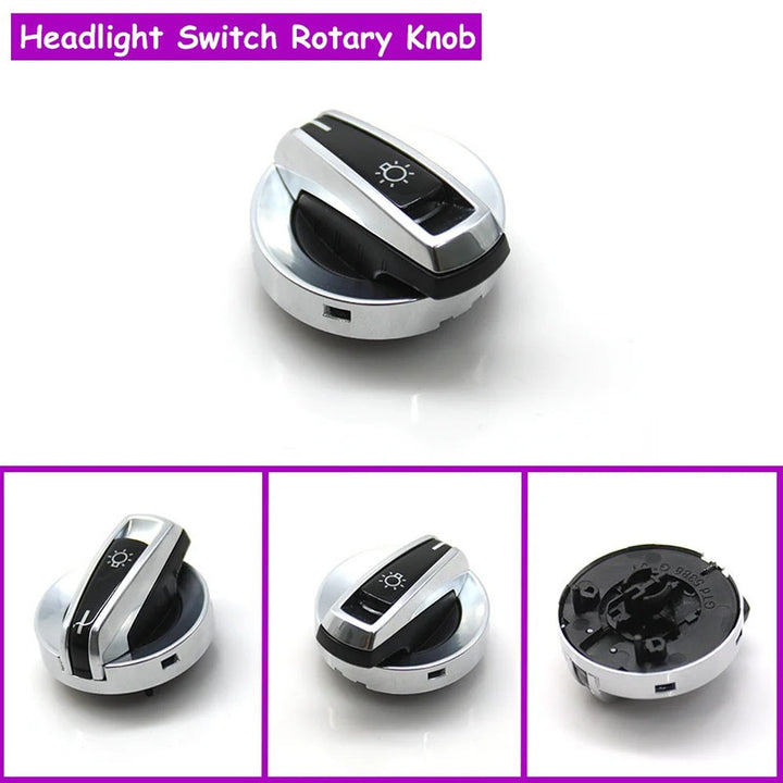 Car Craft Compatible With Bmw 5 Series G30 6 Series Gt G32 2017-2023 7 Series G12 2016-2022 X3 X4 G01 G02 2018-2022 Car Headlamp Headlight Rotary Switch Knob 61319472970-d