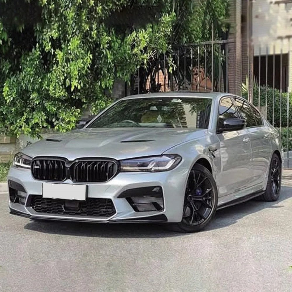 Car Craft Compatible With Bmw 5 Series G30 2017-2020 To G30 F90 Lci 2021+ M5 M5Cs M Sports Upgrade Facelift Conversion Bodykit Bumper Cs Hood Trunk Headlight Taillight CC-6344