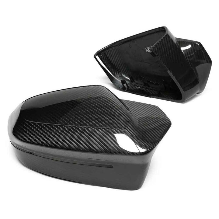 Car Craft Compatible With Bmw 5 Series I5 G60 G68 2024+ 7 Series G70 2024+ Side Rear View Horn Mirror Cover M5 Style Rhd Car Real Carbon Fiber Gc