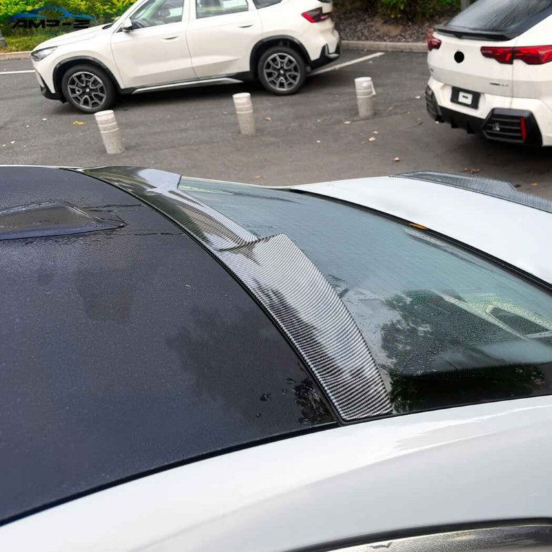 Car Craft Compatible With Bmw 7 Series G70 G73 I7 2023+ Rear Trunk Wing Boot Roof Lip Spoiler Zst-1411 Gb Glossy Black - CAR CRAFT INDIA