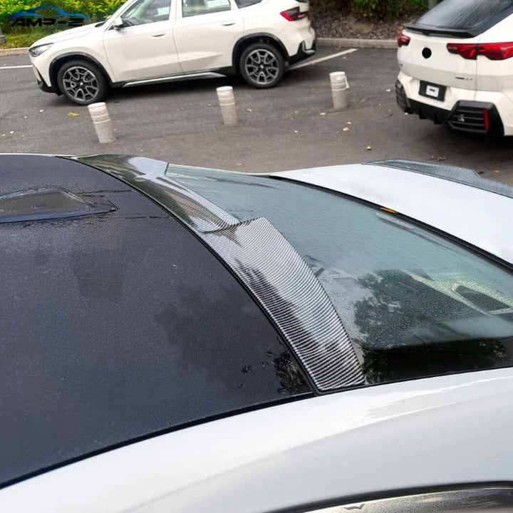 Car Craft Compatible With Bmw 7 Series G70 G73 I7 2023+ Rear Trunk Wing Boot Roof Lip Spoiler Zst-1411 Gb Glossy Black - CAR CRAFT INDIA