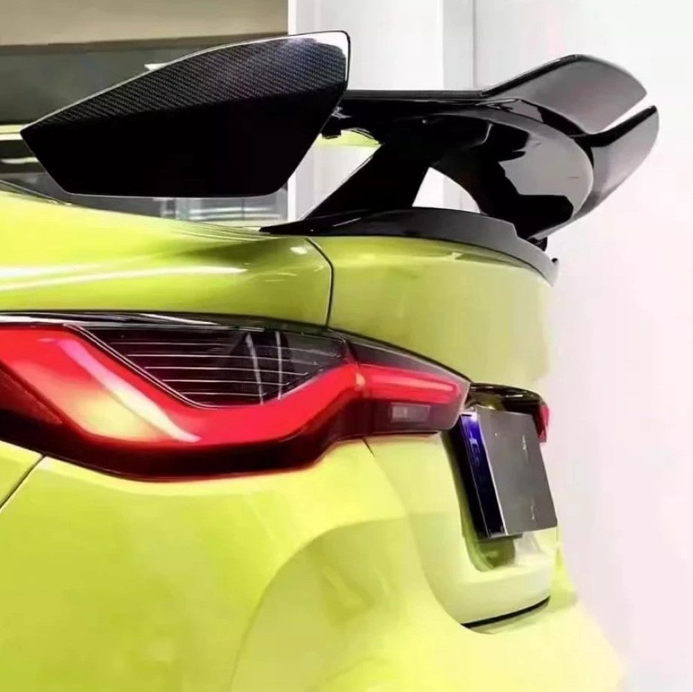 Car Craft Compatible With Bmw 2 Series G87 3 Series G20 G28 G80 G82 G22 M3 M4 M5 5 Series G60 G68 Z4 G29 G90 G26 G23 Rear Trunk Wing Boot Wing Spoiler Real Carbon Fiber Im Universal Style
