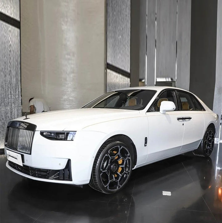 Car Craft Compatible With Rolls Royce Ghost 1 2010-2014 Upgrade Facelift Convert To Ghost 5 2025 Bodykit Front Rear Bumper Side Skirt Headlight Taillight Skirt Fender Hood Grill Trim Skirts - CAR CRAFT INDIA