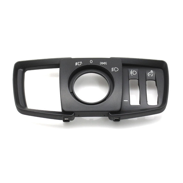 Car Craft Compatible With Bmw 2 Series X5 X6 F15 F16 F85 F86 F45 F46 2014-2019 Car Dashboard Headlight Switch Rotary Knob Button Cap Headlamp Cover Panel Headlight Switch Cover Model A 61319311727-b - CAR CRAFT INDIA
