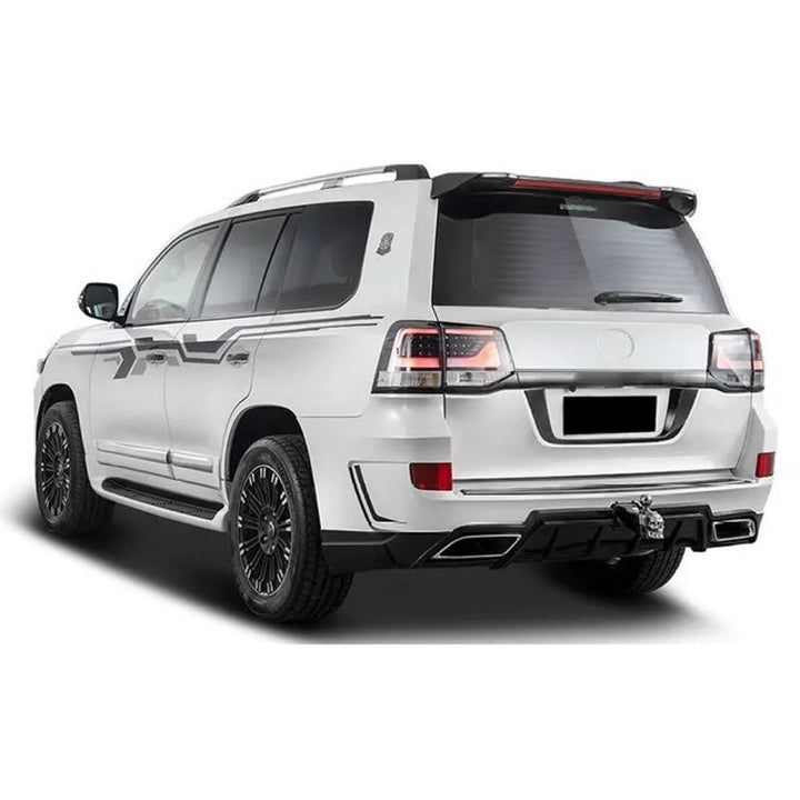 Car Craft Compatible With Toyota Land Cruiser Lc200 2008-2015 Upgrade Facelift Convert To Lc200 Elford A Style Bodytkit Front Rear Bumper Hood Fender Trunk Headlight Taillight Side Trim Grill Lip Skirt Splitter F116-a