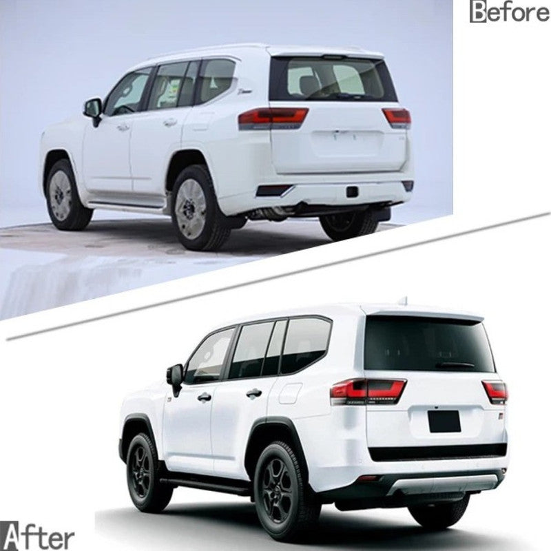 Car Craft Compatible With Toyota Land Cruiser Lc300 Lc 300 2021+ Upgrade Facelift Convert To Lc300 Gr Grsport Sport Style Bodytkit Front Rear Bumper Grill Skirt Splitter Wheel Arch F158