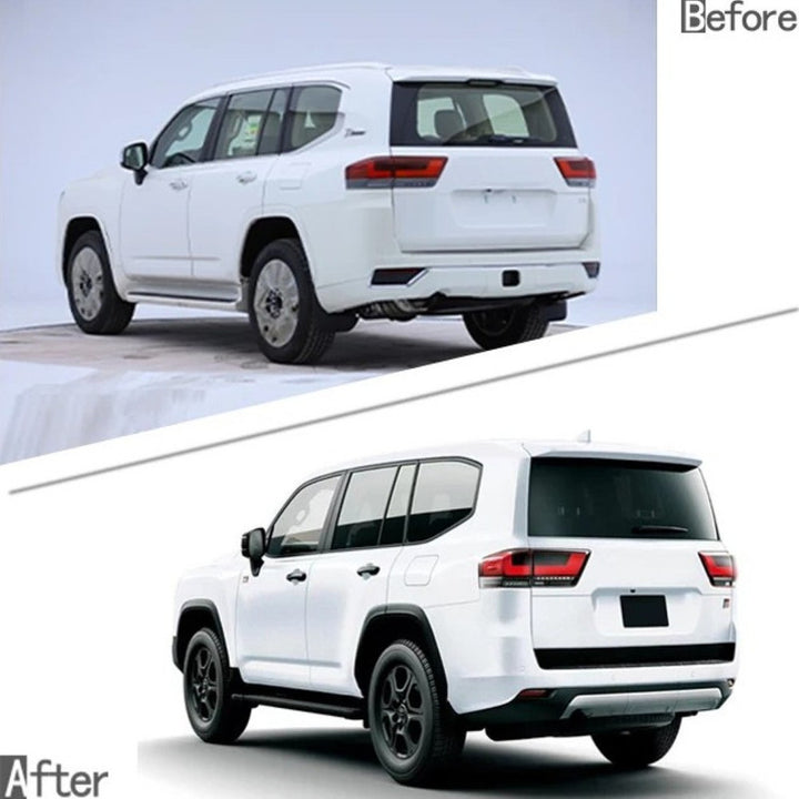 Car Craft Compatible With Toyota Land Cruiser Lc300 Lc 300 2021+ Upgrade Facelift Convert To Lc300 Gr Grsport Sport Style Bodytkit Front Rear Bumper Grill Skirt Splitter Wheel Arch F158