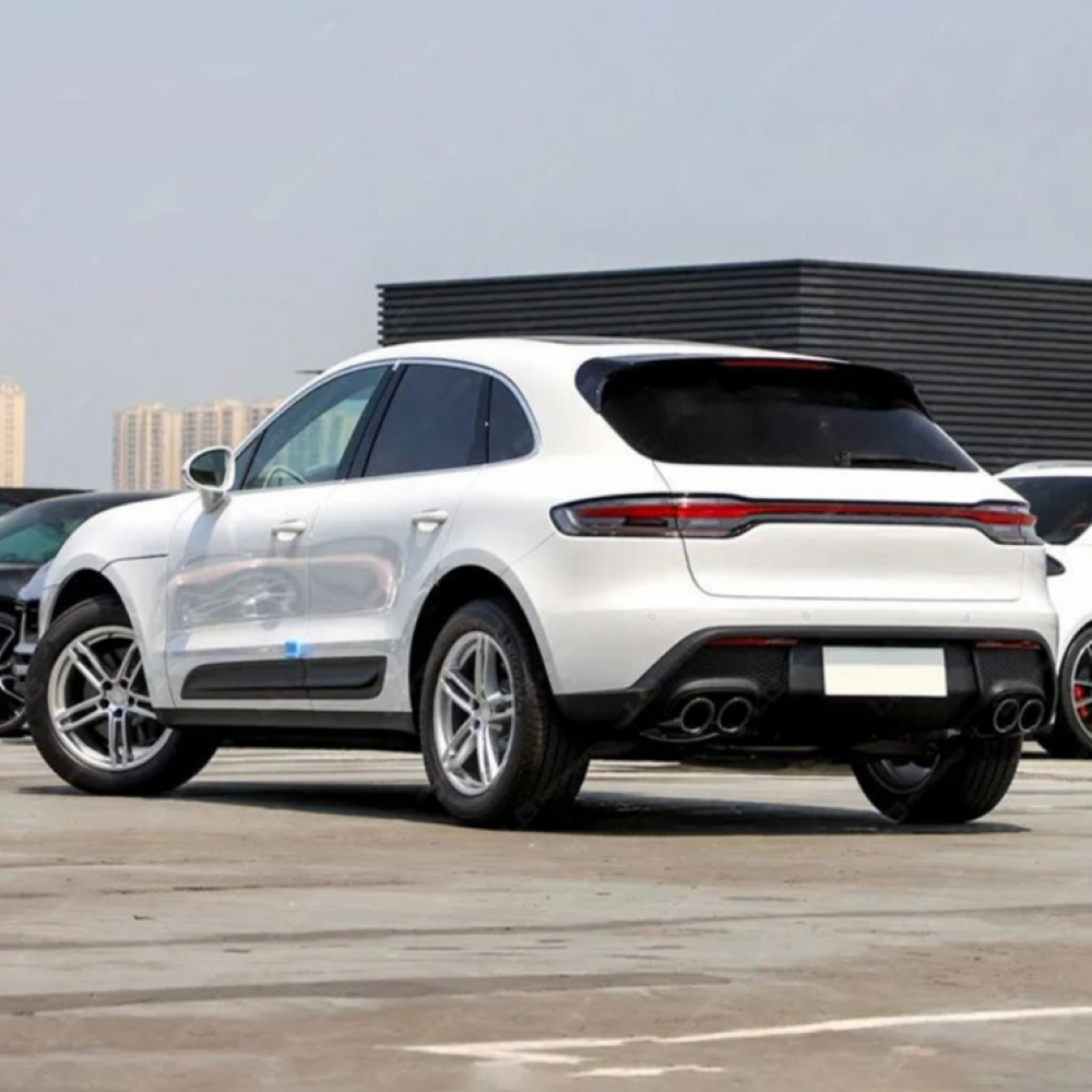 Car Craft Compatible With Porsche Macan 2014-2017 95b 95b.1 95 B.2 Upgrade Facelift Convert To 2024 95b.3 Body Kit Bodykit Through Taillight Laser Headlight Plug And Play Hood Bumper Red CC-7955 - CAR CRAFT INDIA