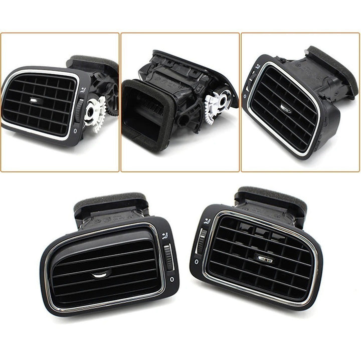 Car Craft Compatible With Vw Volkswagen Polo Vento Ameo 2011-2024 Car Front Air Conditioner Ac Vent Grille Assembly 6rd819728-1 Middle Centre