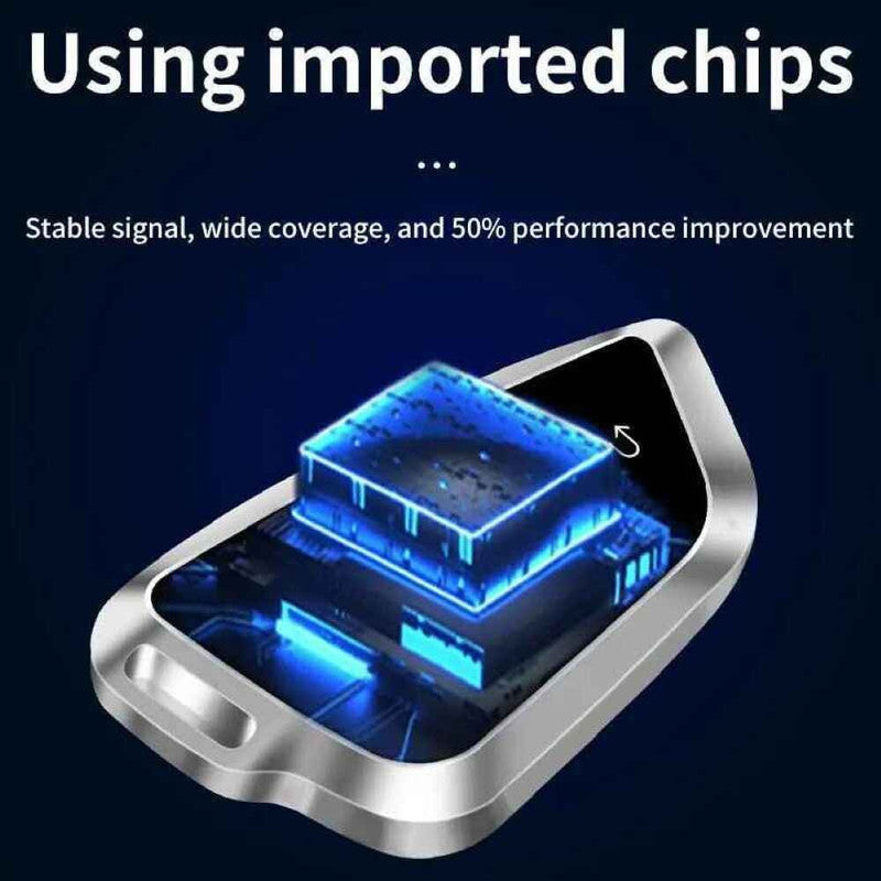 Car Craft Compatible With Audi Bmw Mercedes Jaguar Range Rover Porsche Volkswagen Skoda Volvo Nissan Jeep Maruti Toyota Hyndai Bentley Ferrari Lamborghini Mini Cooper Lcd Led Smart Keyless Key Mh09 Black