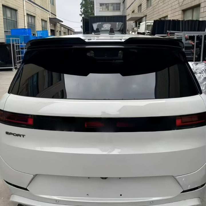Car Craft Compatible With Land Range Rover Sport Rrs 2023+ Rear Roof Will Trunk Spoiler Lip Skirts Glossy Black