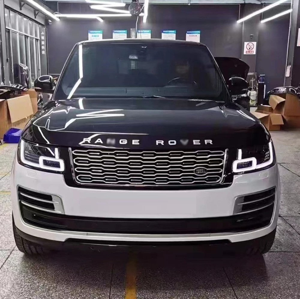 Car Craft Compatible With Range Land Rover RR Vogue L405 2013-2017 Upgrade Facelift Convert To 2018-2022 Sva Bodykit Bumper Headlight Taillight Side Skirts Grill CC-5839 - CAR CRAFT INDIA