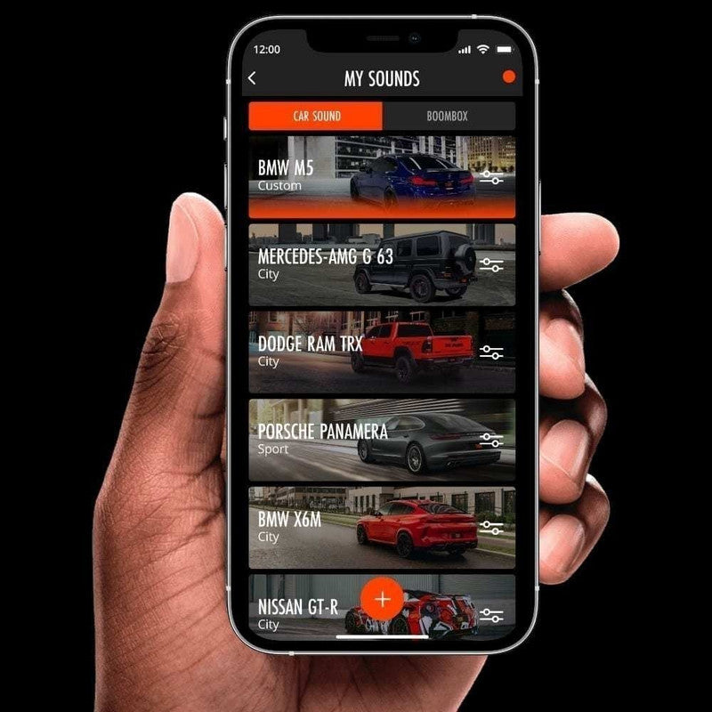 Car Craft Compatible With Exhaust Sound Upgrade Universal Car Sound Generator Thor Electronic Exhaust Sound System Car Speakers Drums Smartphone Controller Thor Thunder Speaker+ecu CC-9598