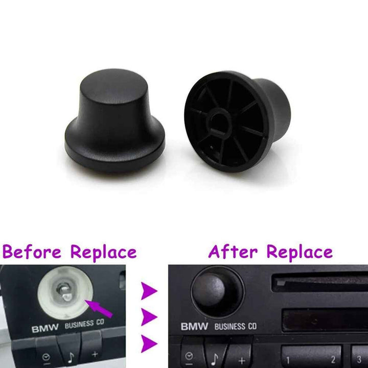 Car Craft Compatible With Bmw 3 Series E46 1998–2006 Car Dashboard Cd Player Radio Audio Volume Rotary Switch Button Knob Model C 65126924906 - CAR CRAFT INDIA