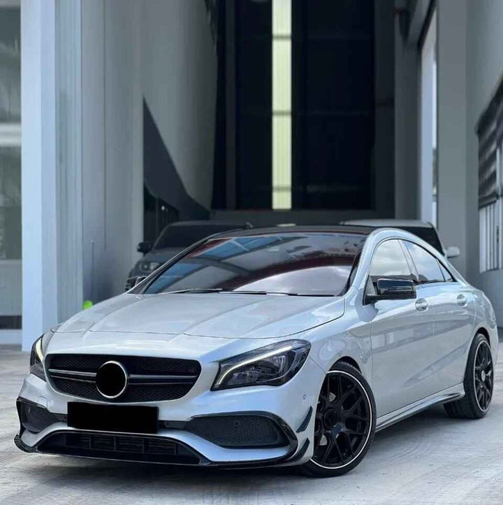 Car Craft Compatible With Mercedes Benz Cla Class W117 C117 X117 2013-2019 Front Bumper Upgrade Convert To Amg Amga45 Bumper Bodykit Gc W117-005