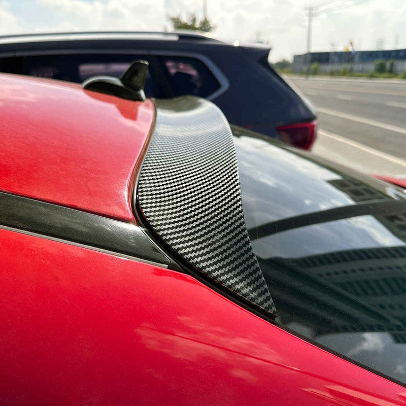 Car Craft Compatible With Mercedes Benz Cla Class C117 W117 2013-2019 Trunk Wing Lip Boot Rear Spoiler Amg Style Zst-929 Cf Carbon Fiber Look - CAR CRAFT INDIA