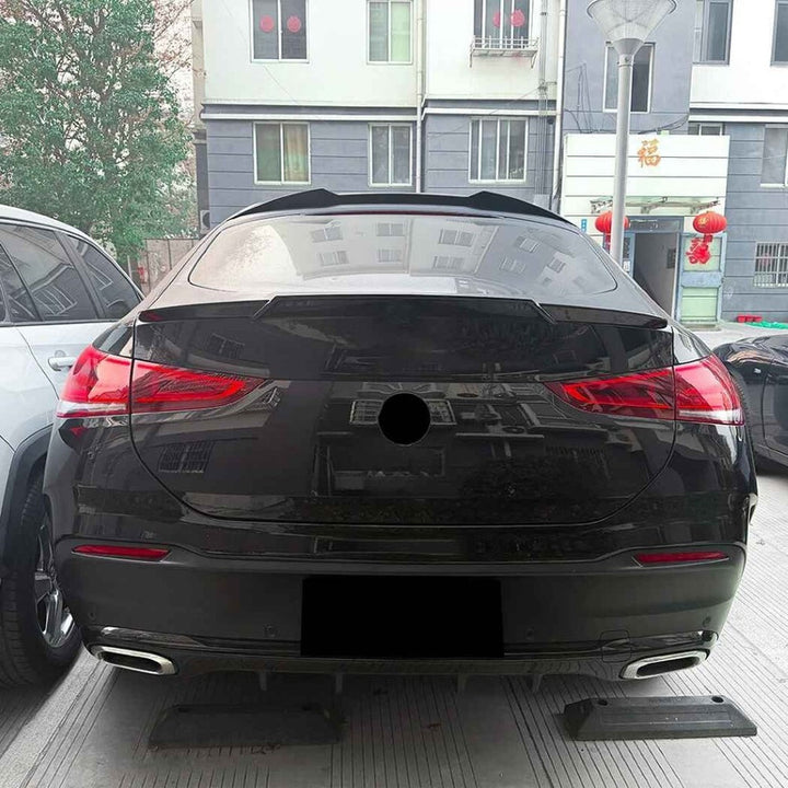 Car Craft Compatible With Mercedes Benz Gle Coupe W167 X167 C167 2020+ Rear Trunk Wing Boot Lip Roof Spoiler Zst-1487 Cf Carbon Fiber Look