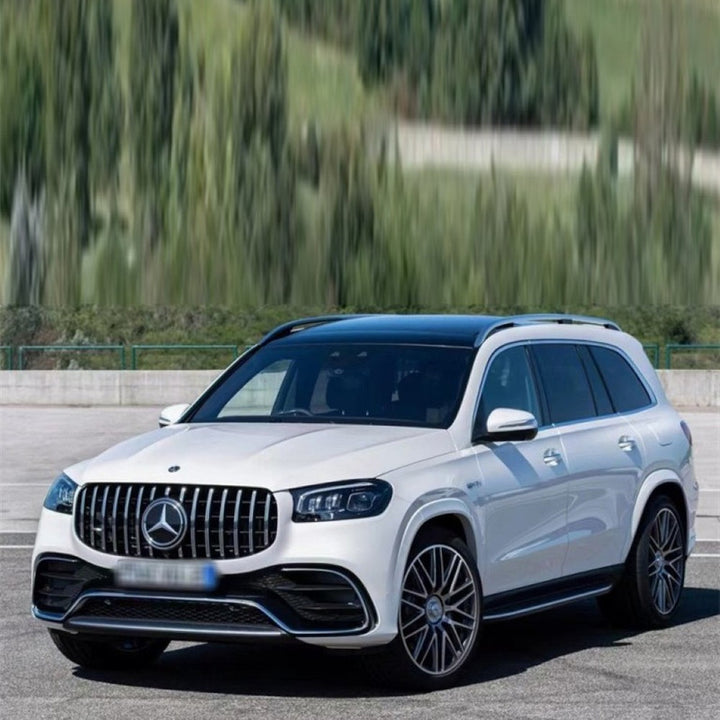 Car Craft Compatible With Mercedes Benz Gls W167 X167 2019-2025 Front Rear Bumper Upgrade Convert To Gls Amg63 Amg Bumper Wheel Arch Trim Eyebrow W167 Gls Amg63 Wheel Arch - CAR CRAFT INDIA