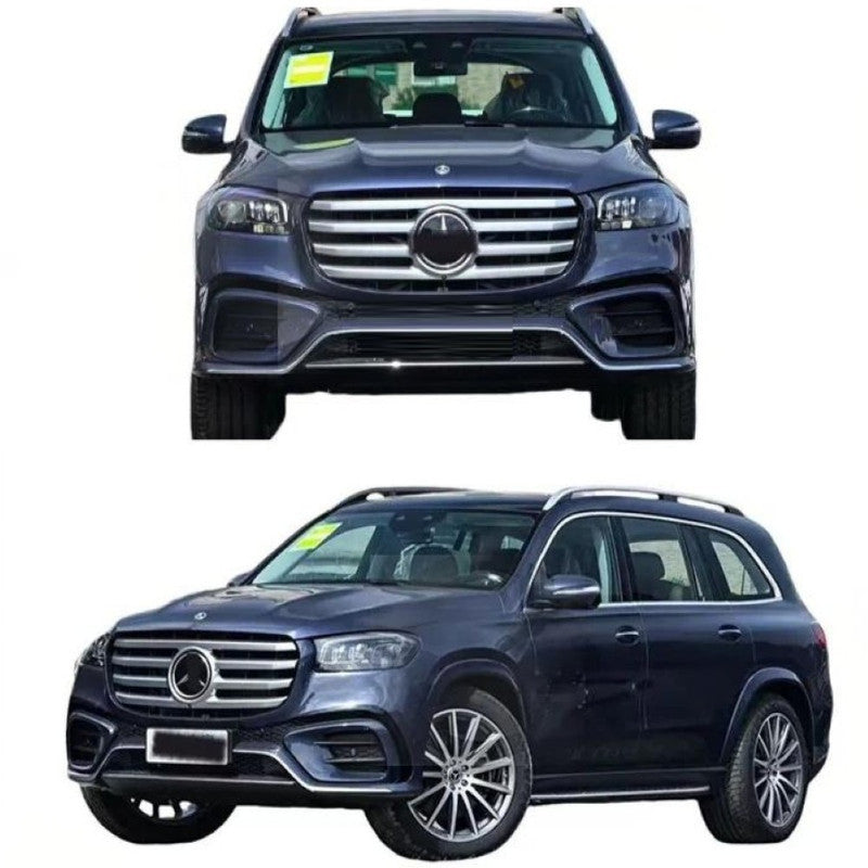 Car Craft Compatible With Mercedes Benz Gls Class W167 X167 2023-2026 Front Bumper Show Grill Standard Black