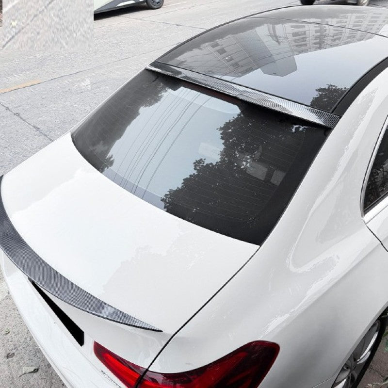 Car Craft Compatible With Mercedes Benz A Class W177 Sedan 2019-2024 Rear Trunk Wing Boot Roof Lip Spoiler Zst-1485 Gb Glossy Black - CAR CRAFT INDIA