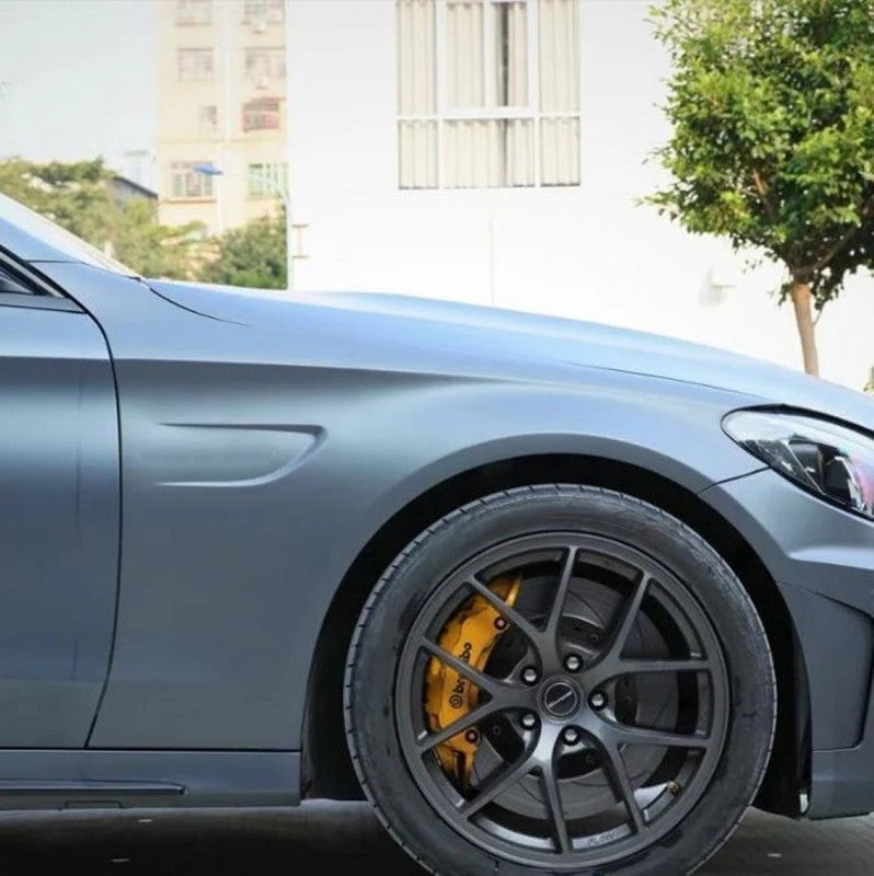 Car Craft Compatible With Mercedes Benz C Class W205 C205 Coupe 2015-2021 Side Fender Fenders Upgrade Convert To Amg Amg C63 Gc W205/c205-032