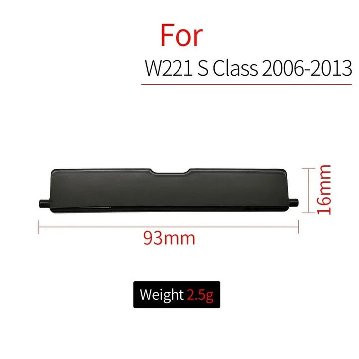 Car Craft Compatible With Mercedes Benz S Classs W221 2006-2013 Roof Rail Racks Cap Cover Shell Roof Side Garnish Lid Luggage Rack Cover 2216900980 Unpainted