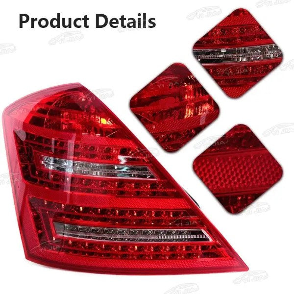 Car Craft Compatible With Mercedes Benz S Class W221 2006-2009 Car Rear Upgraded Tail Light Lamp Xenon Taillight Retrofit Upgrade Modified Led Drl Hid Light Lci Led Style - CAR CRAFT INDIA