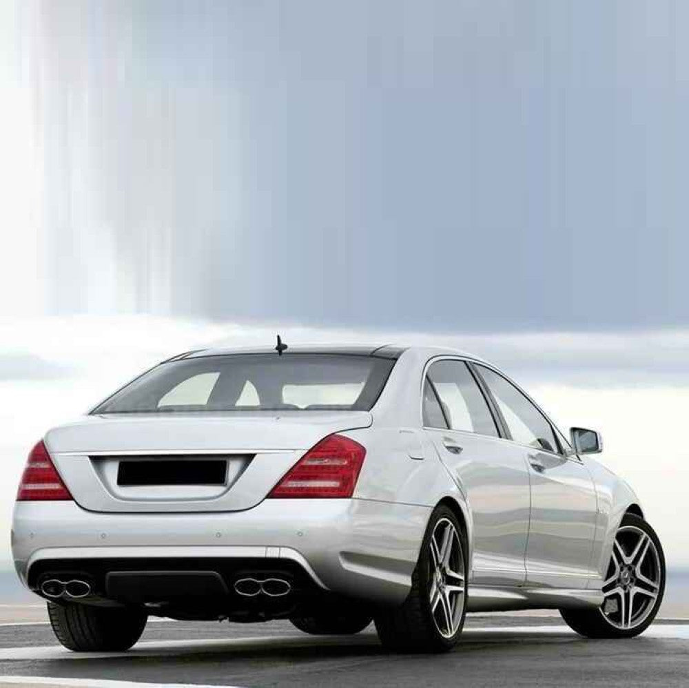 Car Craft Compatible With Mercedes Benz S Class W221 2006-2009 Upgrade Facelift Bodykit To W221 Lci Amg Bumper Headlight Taillight Skirts Exhaust Tips CC-4852 - CAR CRAFT INDIA
