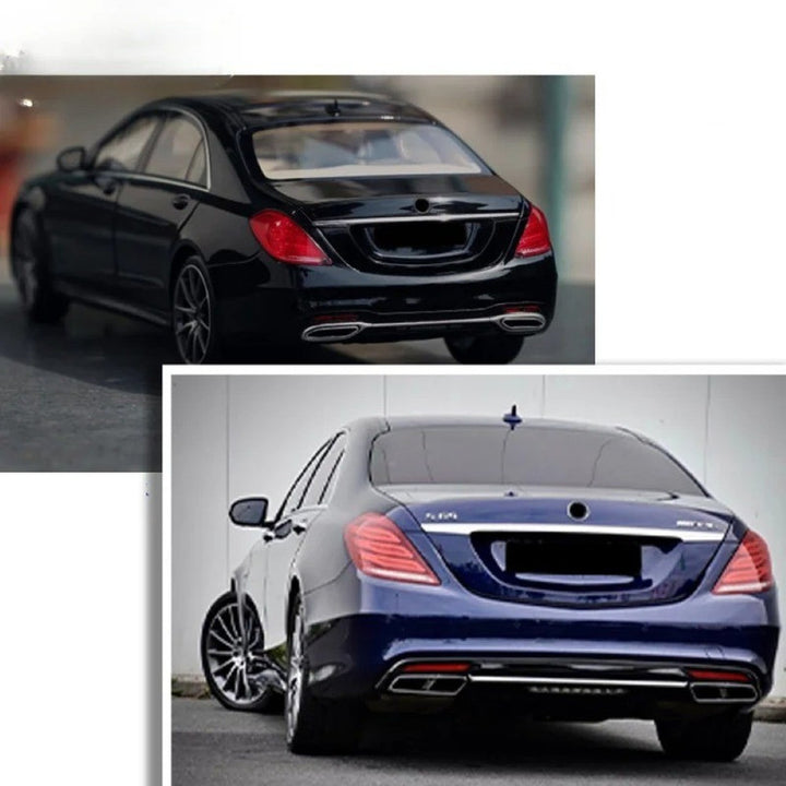 Car Craft Compatible With Mercedes Benz S Class W222 2014-2017 Upgrade Facelift Convert To Amgs63 S63 Bodykit Front Rear Bumper Grill Side Skirt Trim Diffuser Exhaust Pipe Tip