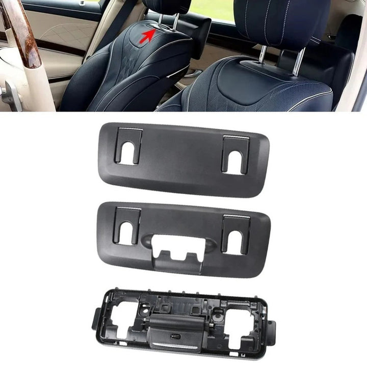 Car Craft Compatible With Mercedes Benz S Class W222 2014-2020 Seat Headrest Backrest Adjustment Clamp Cover 22291014128r73 Light Beige Pessenger Side CC-9065