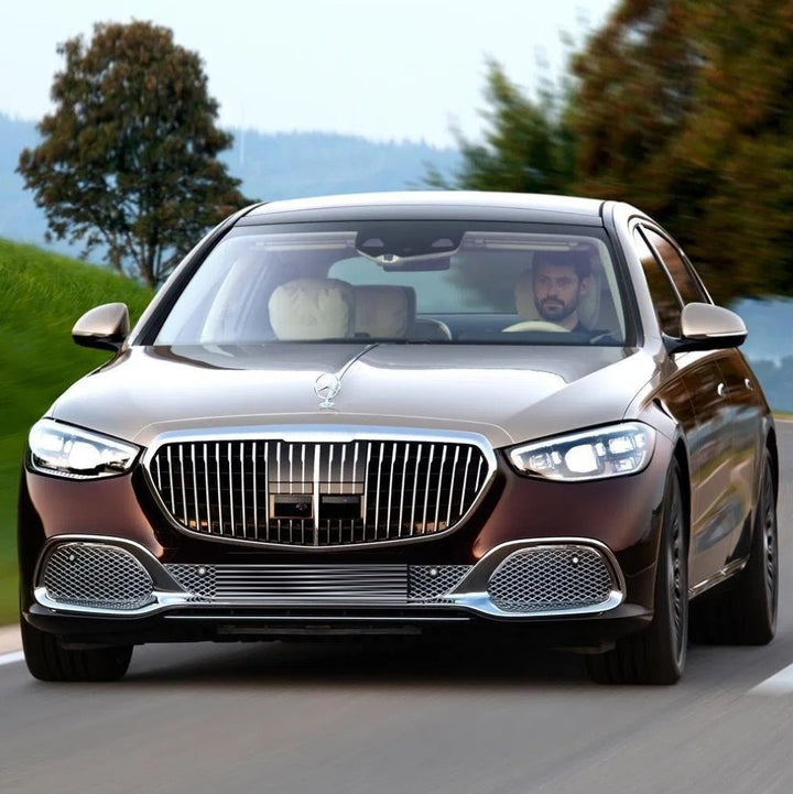 Car Craft Compatible With Mercedes Benz S Class W222 2016-2022 Upgraded Convert Facelift To S Class W223 2023+ Maybach Style Bodykit Bumper Headlight Taillight Hood Fender With Door CC-6614 - CAR CRAFT INDIA