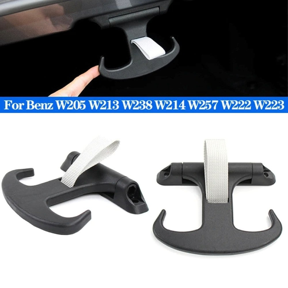 Car Craft Compatible With Mercedes C Class W205 15-21 E Class W213 W214 W238 16-24 Cls Class W257 17-24 S Class W222 W223 14-24 Rear Trunk Hook Tail Box Clothes Tail Coat Hook 2228100140