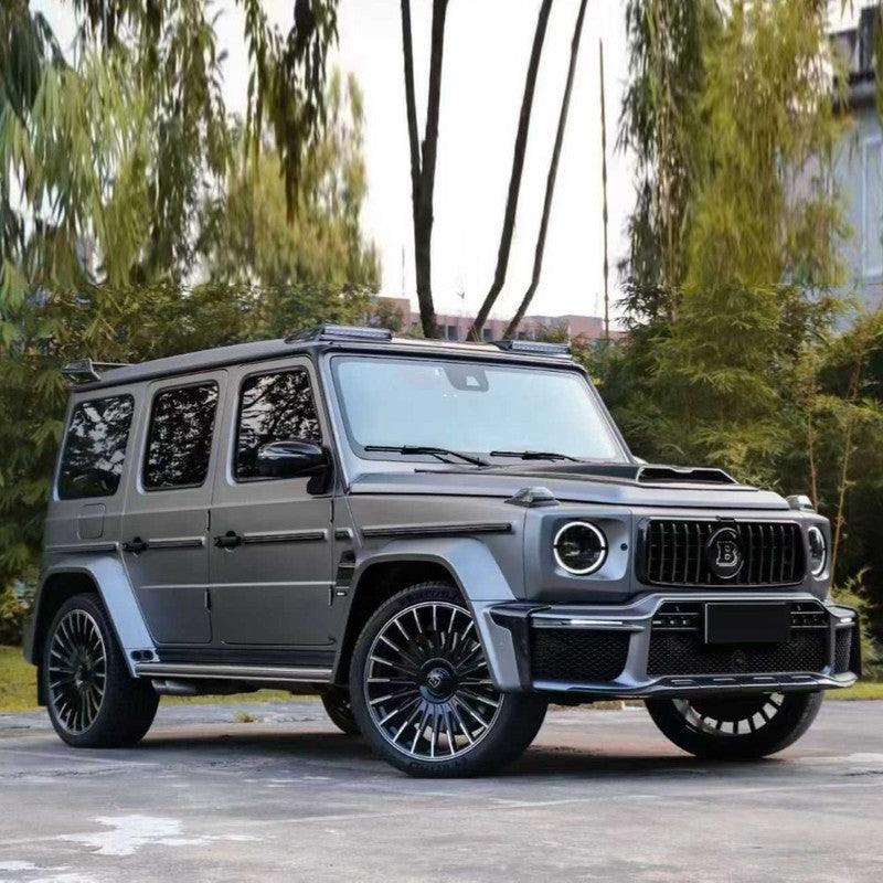 Car Craft Compatible With Mercedes Benz G Class G Wagon W463 2007-2018 Upgrade Facelift Convert To 2025 W465 Amg G65 G63 Brabus G800 Conversion Bodykit Bumper Headlight Taillight Hood - CAR CRAFT INDIA