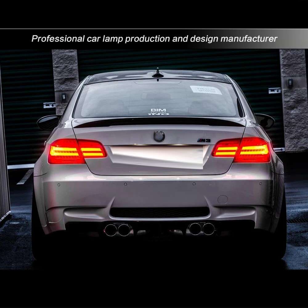Car Craft Compatible With Bmw 3 Series M3 E92 E93 2006-2012 Car Rear Upgraded Tail Light Lamp Xenon Taillight Retrofit Upgrade Modified Led Drl Hid Smoke CC-8456 - CAR CRAFT INDIA