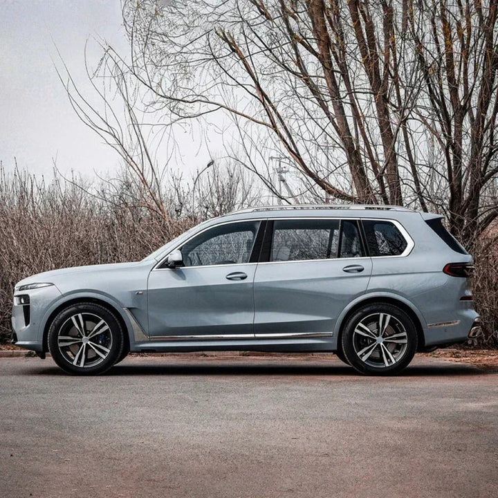 Car Craft Compatible With Bmw X7 G07 Lci 2023+ Front Rear Bumper Upgrade Convert To M Sport M Performance M Tech Mt Bodykit Body Kit Bumper Side Skirt Rear After Lip Diffuser Exhasut Pipe Tips Gc G07 010