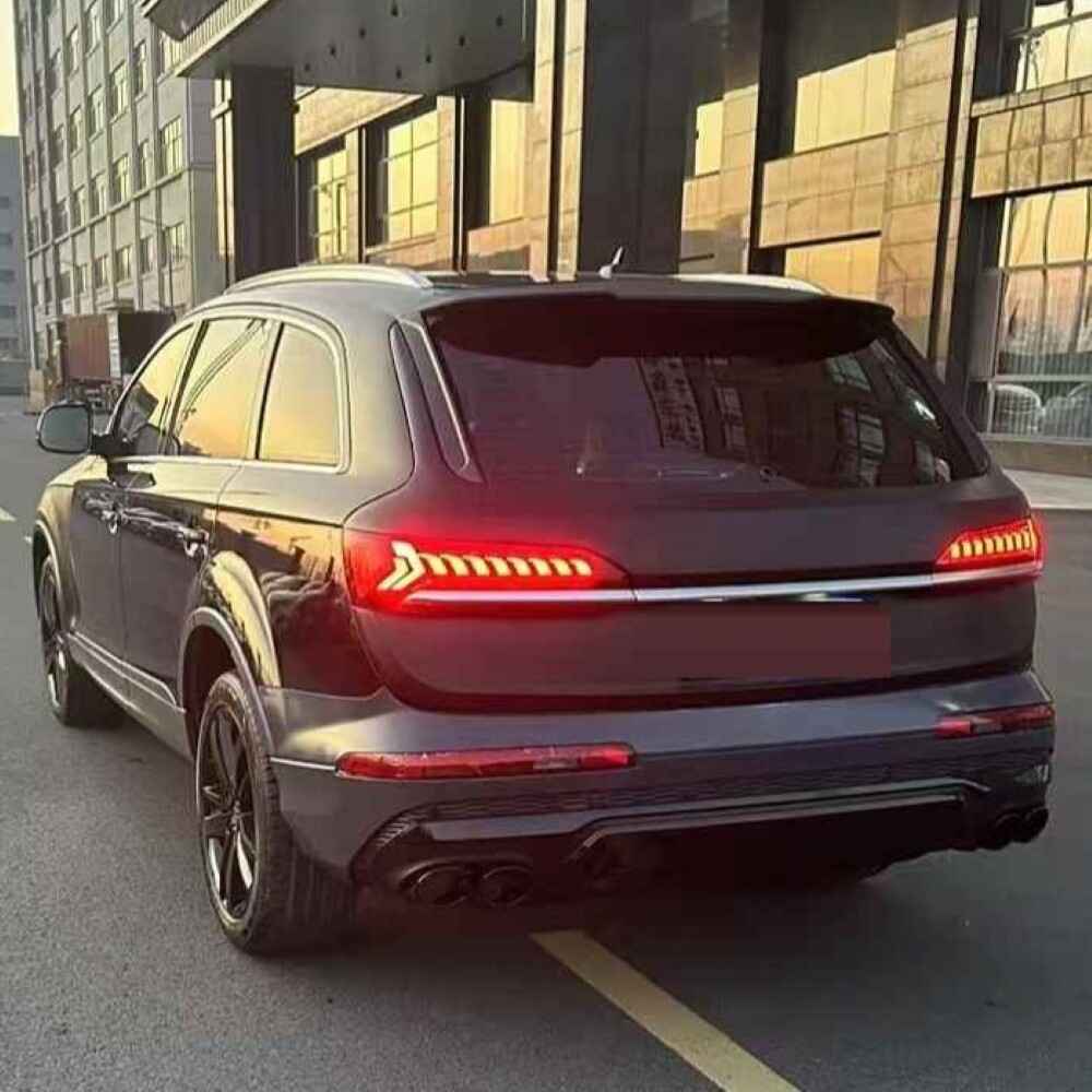 Car Craft Compatible With Audi Q7 2006-2015 To Sq7 2023 S Line Upgrade Facelift Conversion Bodykit Bumper Hood Headlight Taillight CC-6374