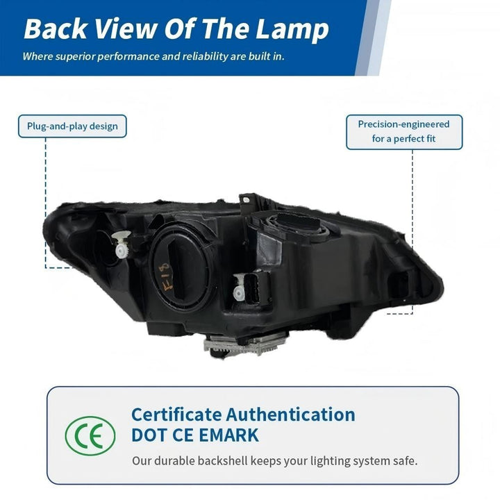 Car Craft Compatible With Bmw Z4 E89 2009-2016 Car Front Upgraded Head Light Lamp Xenon Headlight Retrofit Upgrade Modified Led Drl Hid G80 Style