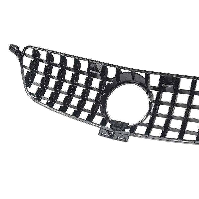 Car Craft Compatible With Mercedes Benz Gle Coupe W166 X166 C292 W292 2015-2019 Front Amg Bumper Show Grill  Gtr Black - CAR CRAFT INDIA