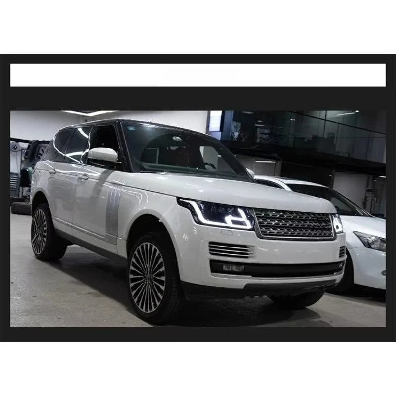 Car Craft Compatible With Land Range Rover Vogue L405 2013-2017 Car Front Upgraded Head Light Lamp Xenon Headlight Retrofit Upgrade Modified Led Drl Hid 2022 Style