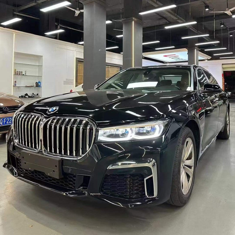 Car Craft Compatible With Bmw 7 Series F01 F02 2009-2014 Upgrade Facelift Convert To G12 Lci 2019-2024 M Sport Kit Bumper Grill Headlight Taillight Trunk Fender Spoiler Bodykit No Cut