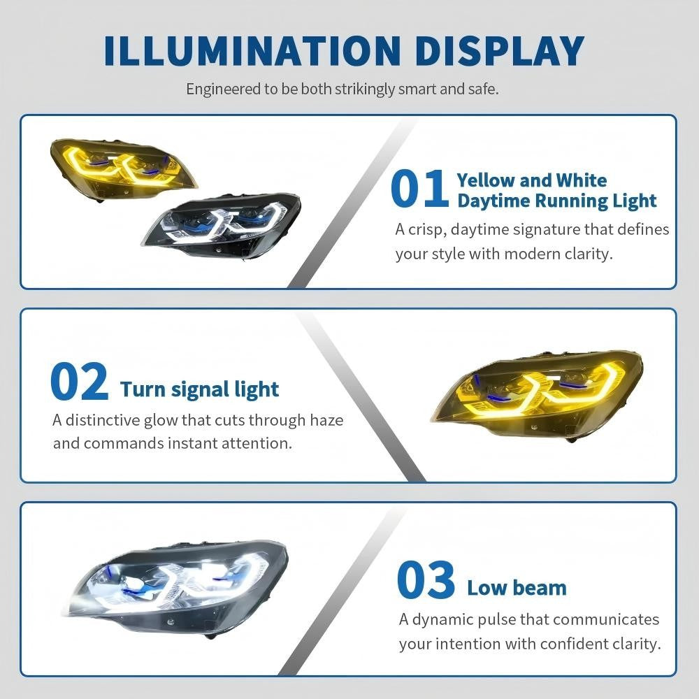 Car Craft Compatible With Bmw Z4 E89 2009-2016 Car Front Upgraded Head Light Lamp Xenon Headlight Retrofit Upgrade Modified Led Drl Hid G80 Style